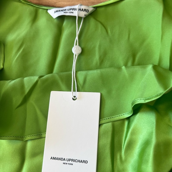 Amanda Uprichard Ellison Mini Silk Dress - Picture 5 of 5